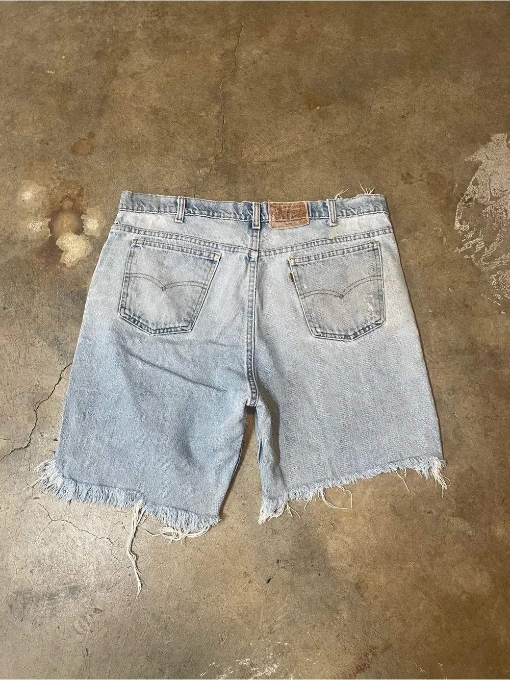 Vintage 90s Levi's Custom Jean Shorts